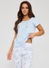 Piżama Cornette 466/344 Delicate kr/r trzyczęściowa S-2XL